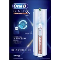 Oral-B Genius X Rose Gold Electric Toothbrush with Travel Case - Toothbrush
Oral-B Genius X Rose Gold Electric Toothbrush with Travel Case - Toothbrush