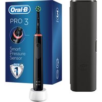 Oral-B Pro 3500 Cross Action Black Electric Toothbrush with Travel Case - Toothbrush
Oral-B Pro 3500 Cross Action Black Electric Toothbrush with Travel Case - Toothbrush