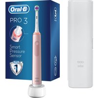 Oral-B Pro 3500 3D White Pink Electric Toothbrush with Travel Case - Toothbrush
Oral-B Pro 3500 3D White Pink Electric Toothbrush with Travel Case - Toothbrush