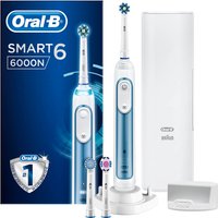Oral-B Smart 6 - 6000N - Blue Electric Toothbrush Designed by Braun
Oral-B Smart 6 - 6000N - Blue Electric Toothbrush Designed by Braun