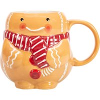 Gingerbread Character Christmas Mug