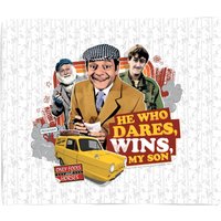 Only Fools And Horses He Who Dares, Wins, My Son Fleece Blanket
Only Fools And Horses He Who Dares, Wins, My Son Fleece Blanket