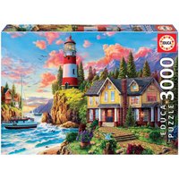 Lighthouse and Cottage Jigsaw Puzzle (3000 Pieces)
Lighthouse and Cottage Jigsaw Puzzle (3000 Pieces)