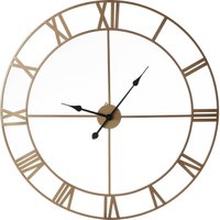 Wall Clock - Gold - 80cm