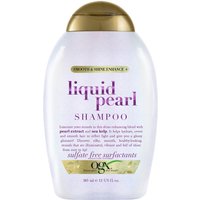 OGX Smooth and Shine Enhance Liquid Pearl Shampoo 385ml
OGX Smooth and Shine Enhance Liquid Pearl Shampoo 385ml