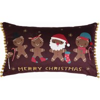 Gingerbread Cushion - Claret - 30x50cm
Gingerbread Cushion - Claret - 30x50cm
