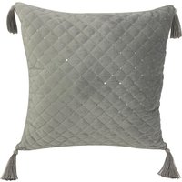 Quilted Cushion with Sequins - Grey - 43x43cm
Quilted Cushion with Sequins - Grey - 43x43cm
