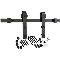 Rolltrak Matte Black Barn Door Track Side Fix Set 2000 x 40 x 6mm
Rolltrak Matte Black Barn Door Track Side Fix Set 2000 x 40 x 6mm