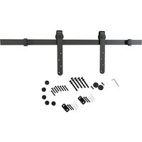 Rolltrak Matte Black Cabinet Barn Door Track Side Fix Set 915 x 25 x 3mm
Rolltrak Matte Black Cabinet Barn Door Track Side Fix Set 915 x 25 x 3mm