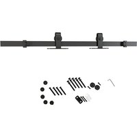 Rolltrak Matte Black Cabinet Barn Door Track Top Fix Set 915 x 25 x 3mm
Rolltrak Matte Black Cabinet Barn Door Track Top Fix Set 915 x 25 x 3mm