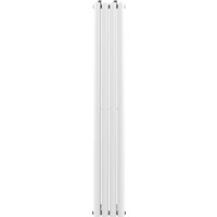VURTU2 Vertical Double Panel Radiator 1600mm x 240mm - White
VURTU2 Vertical Double Panel Radiator 1600mm x 240mm - White