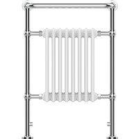 VURTU7 Period Style Radiator 952mm x 659mm - Chrome & - White
VURTU7 Period Style Radiator 952mm x 659mm - Chrome & - White