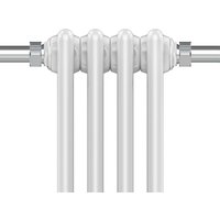 VURTU7 Period Style Radiator 952mm x 479mm - Chrome & - White
VURTU7 Period Style Radiator 952mm x 479mm - Chrome & - White
