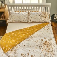 The Willow Manor Easy Care Percale King Duvet Set Peony Posy - Ochre & Natural
The Willow Manor Easy Care Percale King Duvet Set Peony Posy - Ochre & Natural