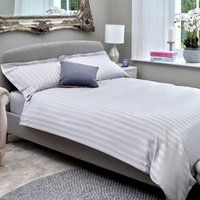 The Willow Manor Egyptian Cotton Sateen 300 Thread Count Single Duvet Set Woven Stripe - Pearl Grey
The Willow Manor Egyptian Cotton Sateen 300 Thread Count Single Duvet Set Woven Stripe - Pearl Grey