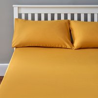 The Willow Manor Easy Care Percale King Fitted Sheet - Ochre
The Willow Manor Easy Care Percale King Fitted Sheet - Ochre