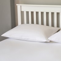 The Willow Manor 100% Cotton Percale Housewife Pillowcase Pair - Optic White
The Willow Manor 100% Cotton Percale Housewife Pillowcase Pair - Optic White