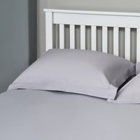 The Willow Manor 100% Cotton Percale Oxford Pillowcase Pair - Silver
The Willow Manor 100% Cotton Percale Oxford Pillowcase Pair - Silver