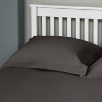 The Willow Manor 100% Cotton Percale Oxford Pillowcase Pair - Graphite
The Willow Manor 100% Cotton Percale Oxford Pillowcase Pair - Graphite