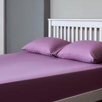 The Willow Manor 100% Cotton Percale King Fitted Sheet - Grape
The Willow Manor 100% Cotton Percale King Fitted Sheet - Grape