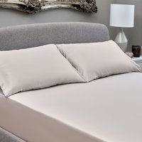 The Willow Manor Egyptian Cotton Sateen 300 Thread Count Double Fitted Sheet - Champagne
The Willow Manor Egyptian Cotton Sateen 300 Thread Count Double Fitted Sheet - Champagne