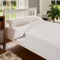 The Willow Manor Easy Care Percale Single Duvet Set - White
The Willow Manor Easy Care Percale Single Duvet Set - White