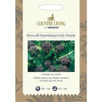 Country Living Broccoli Sprouting Early Purple Seeds
Country Living Broccoli Sprouting Early Purple Seeds