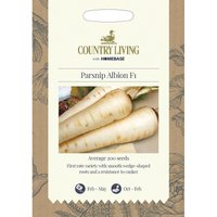 Country Living Parsnip Albion F1 Seeds
Country Living Parsnip Albion F1 Seeds