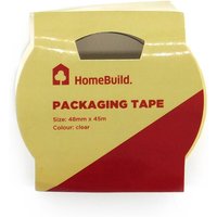 Homebuild Clear Packaging Tape 48mm x 45m
Homebuild Clear Packaging Tape 48mm x 45m