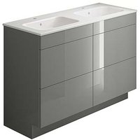 House Beautiful Ele-ment(s) 1200mm Gloss Grey Floorstanding Vanity with Basin
House Beautiful Ele-ment(s) 1200mm Gloss Grey Floorstanding Vanity with Basin