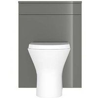 House Beautiful ele-ment(s) Gloss Grey 600mm Back to Wall Toilet Unit
House Beautiful ele-ment(s) Gloss Grey 600mm Back to Wall Toilet Unit