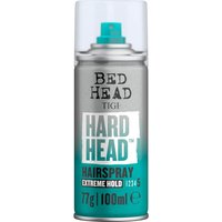 TIGI Bed Head Hard Head Hairspray for Extra Strong Hold Travel Size 100ml
TIGI Bed Head Hard Head Hairspray for Extra Strong Hold Travel Size 100ml