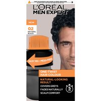 L'Oréal Men Expert One-Twist Semi-Permanent Hair Colour (Various Shades) - 02 Natural Black
L'Oréal Men Expert One-Twist Semi-Permanent Hair Colour (Various Shades) - 02 Natural Black