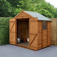 Forest Overlap Dip Treated 7x5ft Apex Shed - Double Door
Forest Overlap Dip Treated 7x5ft Apex Shed - Double Door