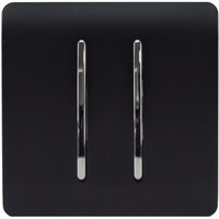 Trendi Switch Double Light Switch - Matt Black
Trendi Switch Double Light Switch - Matt Black