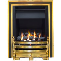 The Florence Duo Brass Slimline Gas Fire
The Florence Duo Brass Slimline Gas Fire