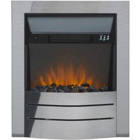 The Melbourne Brushed Steel Trim Fret Electric Fire
The Melbourne Brushed Steel Trim Fret Electric Fire