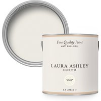 Laura Ashley Matt Emulsion Paint Cotton White - 2.5L
Laura Ashley Matt Emulsion Paint Cotton White - 2.5L