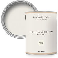 Laura Ashley Matt Emulsion Paint Cotton White 5L
Laura Ashley Matt Emulsion Paint Cotton White 5L