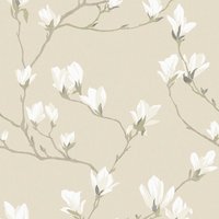 Laura Ashley Magnolia Grove Natural Wallpaper
Laura Ashley Magnolia Grove Natural Wallpaper