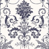 Laura Ashley Josette Off White/Midnight Wallpaper
Laura Ashley Josette Off White/Midnight Wallpaper
