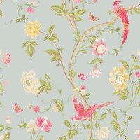 Laura Ashley Summer Palace Duck Egg Wallpaper
Laura Ashley Summer Palace Duck Egg Wallpaper