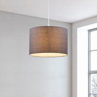 Clyde Charcoal Drum Shade - 30cm
Clyde Charcoal Drum Shade - 30cm