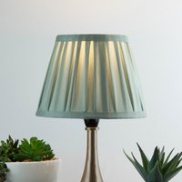 Raye Duck Egg Pleated Taper Silk Shade - 20cm
Raye Duck Egg Pleated Taper Silk Shade - 20cm