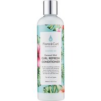 Flora & Curl Coconut Mint Curl Refresh Conditioner 300ml 
Flora & Curl Coconut Mint Curl Refresh Conditioner 300ml