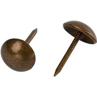Homebase Bronze Plated Upholstery Nails 14mm 50 Pack
Homebase Bronze Plated Upholstery Nails 14mm 50 Pack