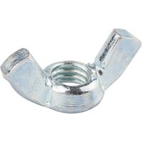 Homebase Zinc Plated Wing nuts M5 5 Pack
Homebase Zinc Plated Wing nuts M5 5 Pack