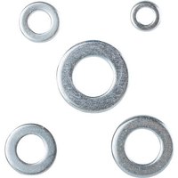 Homebase Zinc Plated Flat Washer KIT ASSSORTED 140 Pack
Homebase Zinc Plated Flat Washer KIT ASSSORTED 140 Pack