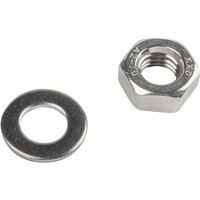 Homebase Stainless Steel Hex Nut & Washer M10 5 Pack
Homebase Stainless Steel Hex Nut & Washer M10 5 Pack