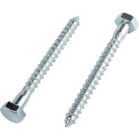 Homebase Zinc Plated Coach Screw Hex Head M10 100mm 2 Pack
Homebase Zinc Plated Coach Screw Hex Head M10 100mm 2 Pack